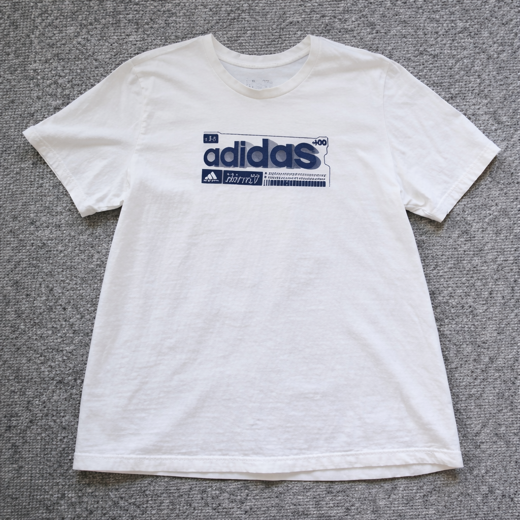 Adidas Originals Graphic T-Shirt – White (XL) - Pre Owned – West